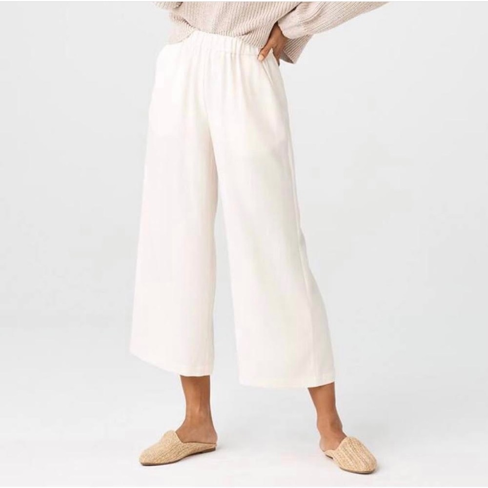 Vetta Wide Leg Crop Pants